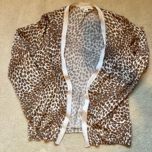 Banana Republic Print Cardigan